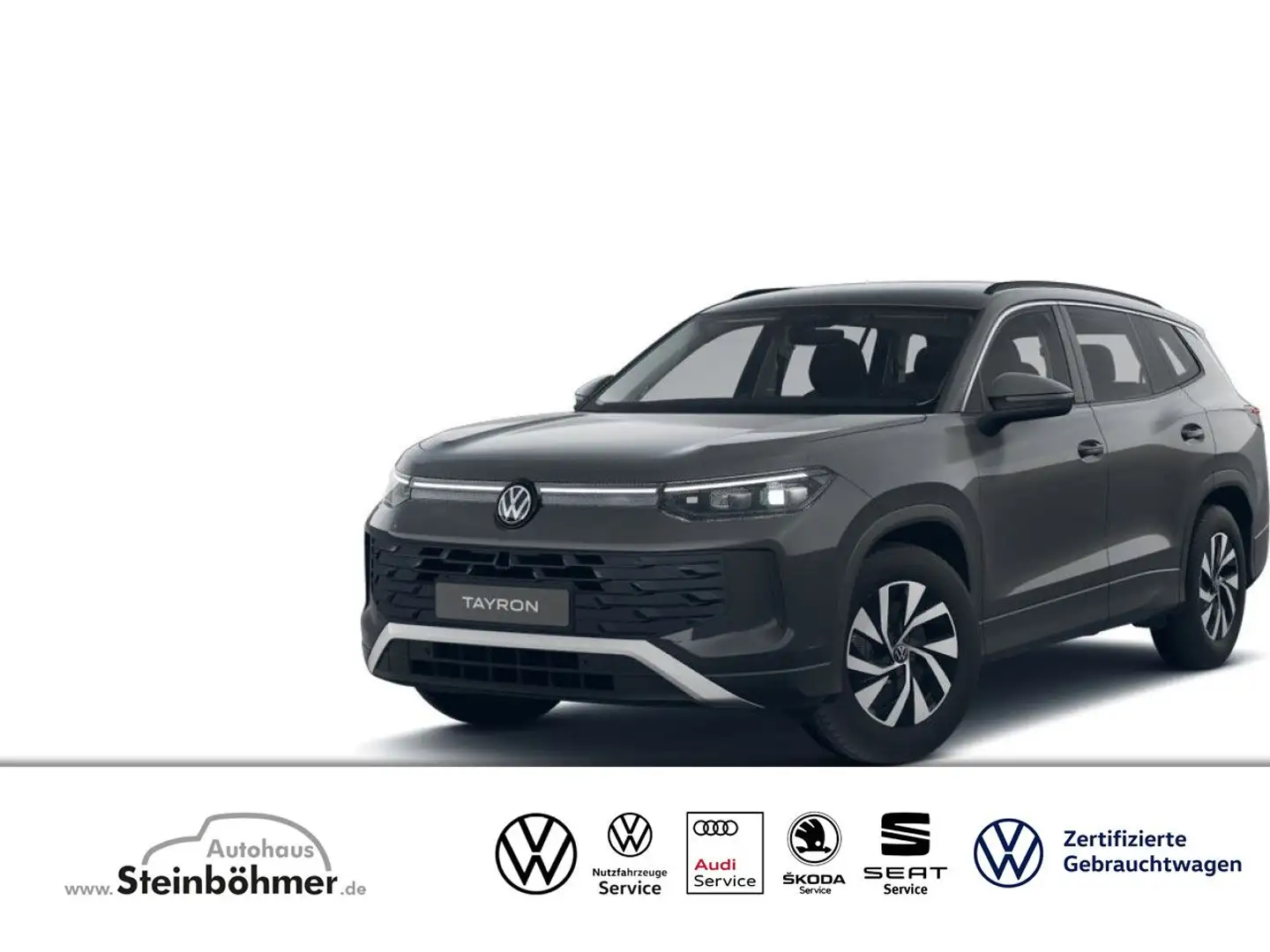 Volkswagen Tayron Life 2.0 TDI DSG Bluetooth LED Klima Grijs - 1