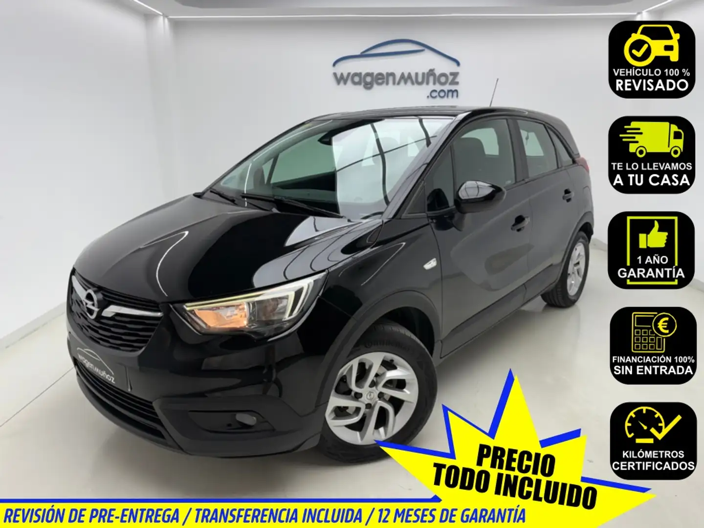 Opel Crossland X 1.6T Excellence 99 Zwart - 1