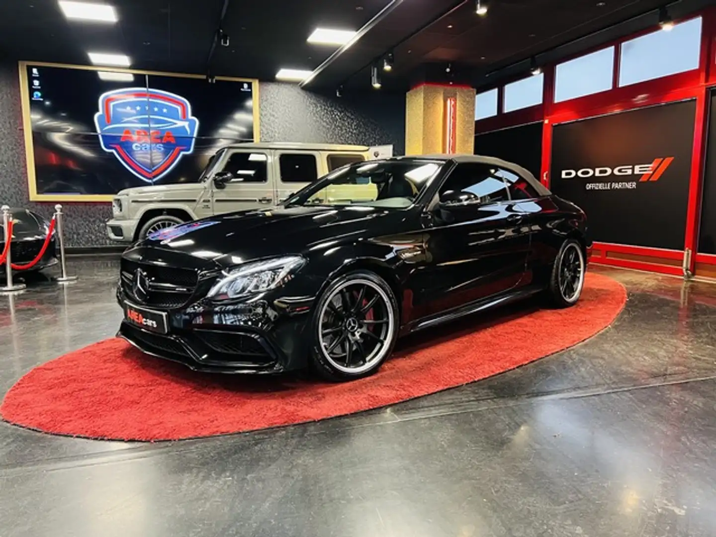 Mercedes-Benz C 63 AMG CARBON BURM SP.ABGAS CABRIO PERF MB100 Schwarz - 2