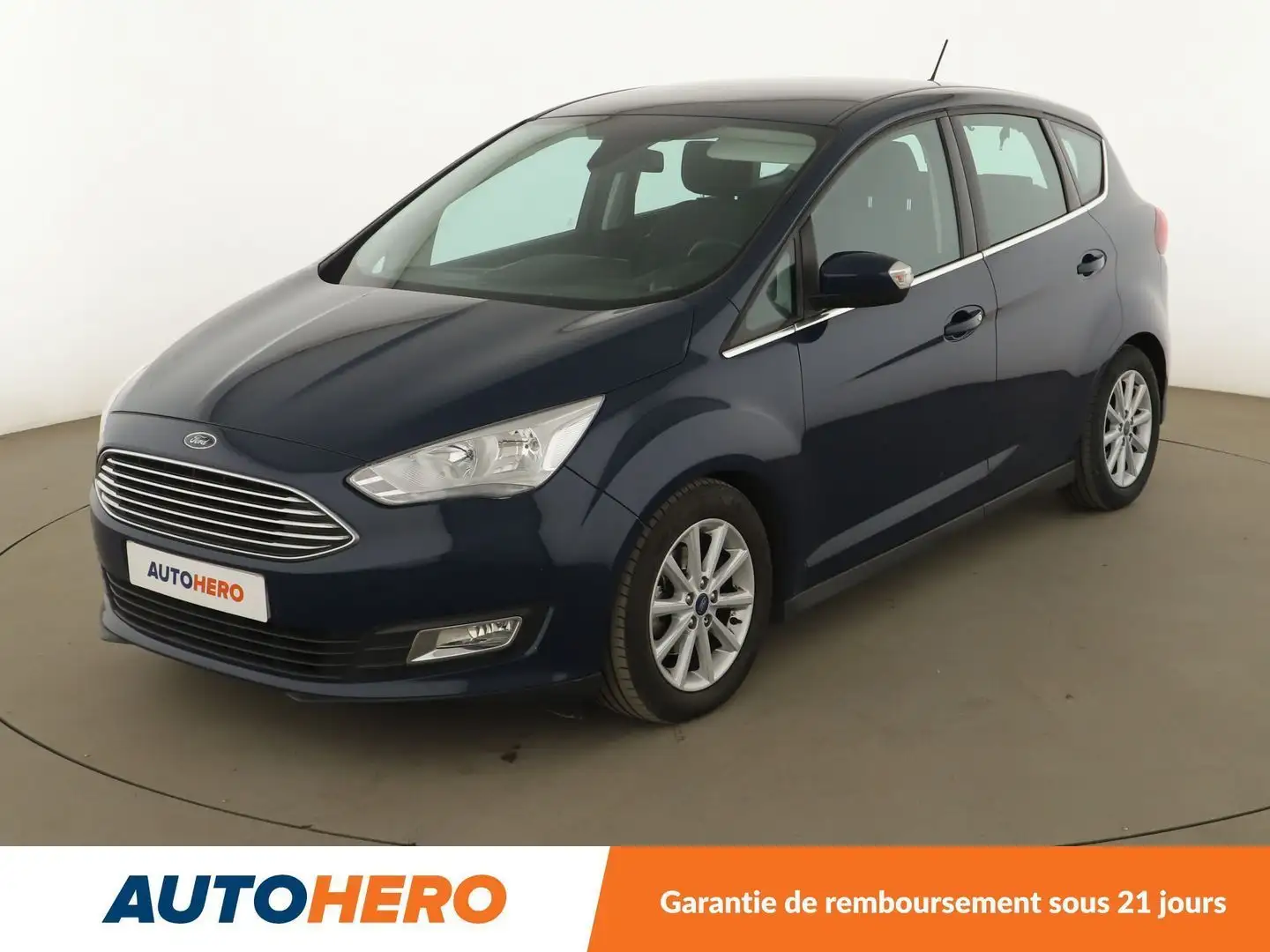 Ford C-Max 1.0 EcoBoost Titanium BV6 Bleu - 1