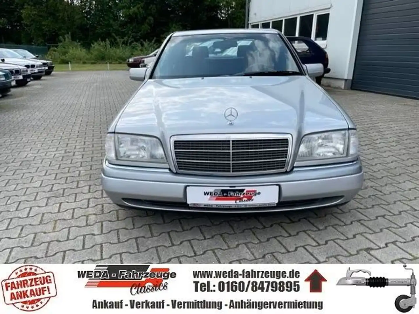 Mercedes-Benz C 180 W202 Elegance Automatik - Brabus - TÜV/AU NEU Argintiu - 2