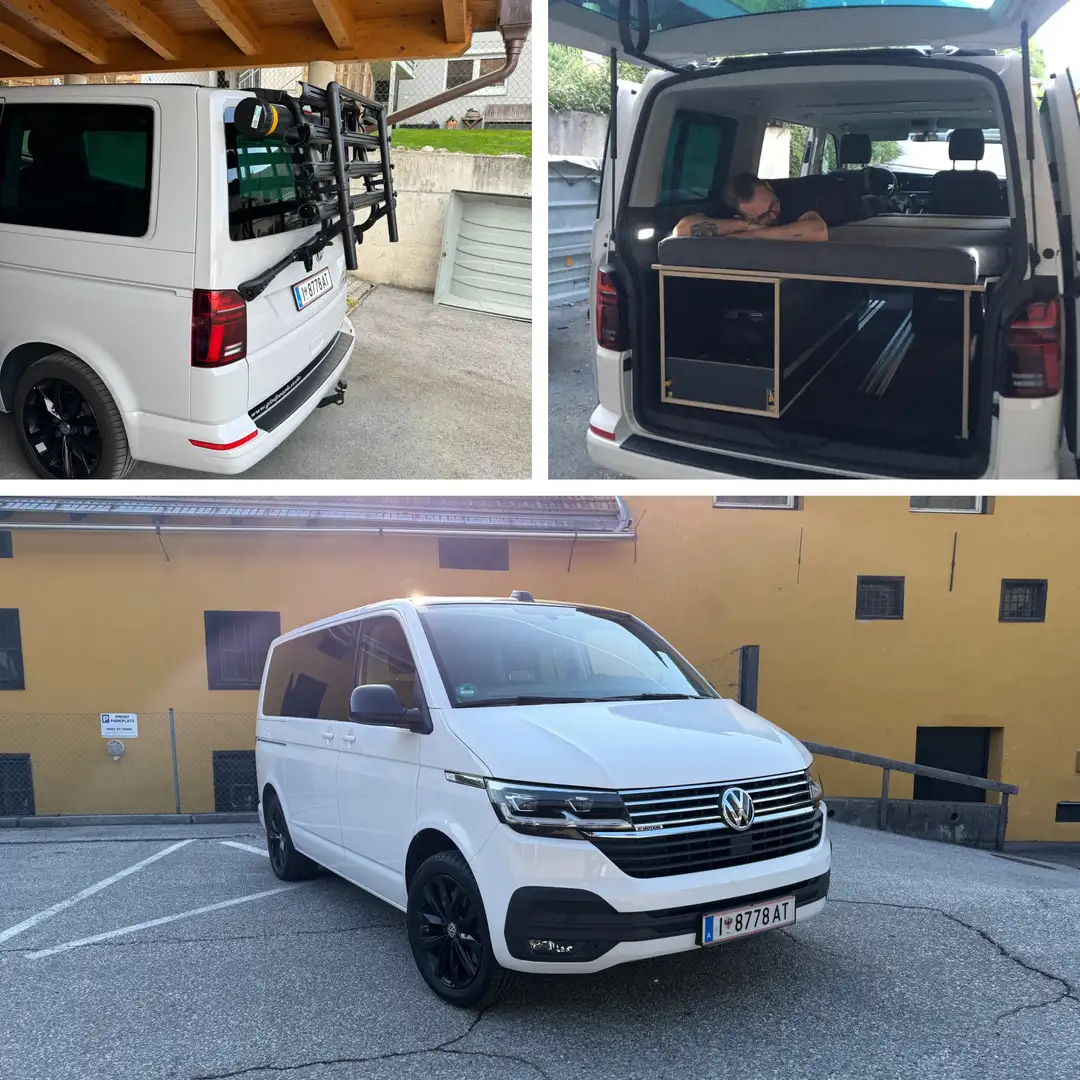 Volkswagen T6.1 Multivan VW Multivan T6.1 Edition 2,0 TDI 4Motion DSG inkl. Campingausbau und Fahrradträger Weiß - 1