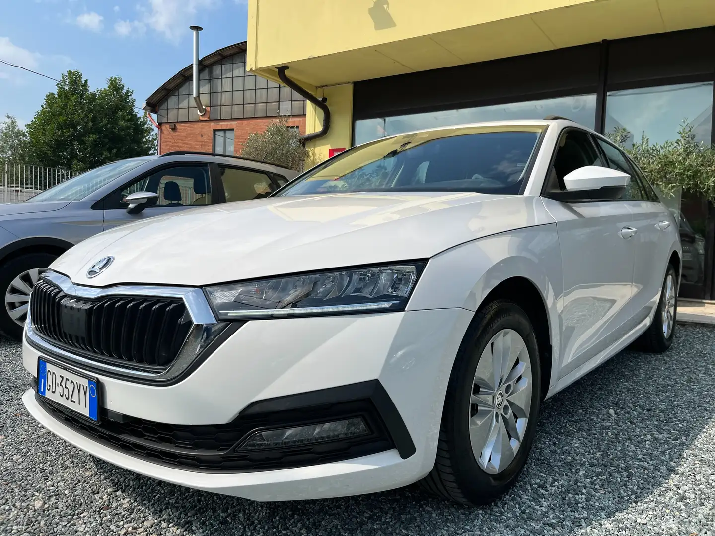 Skoda Octavia Octavia Wagon 2.0 tdi evo Executive 115cv Bianco - 1
