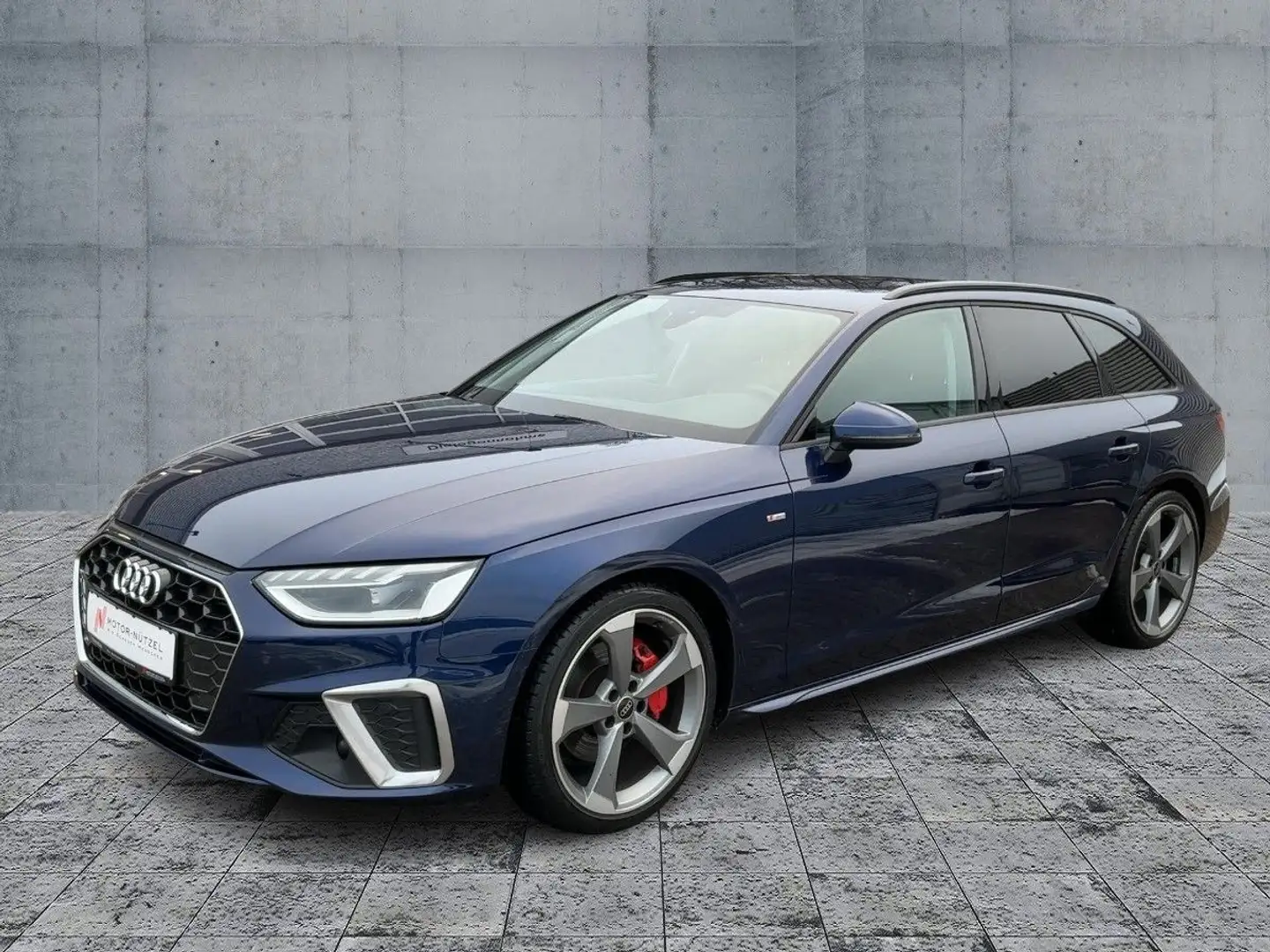 Audi A4 40 TFSI S-TR S-LINE LED+NAVI+AHK+ACC+VC Blau - 2