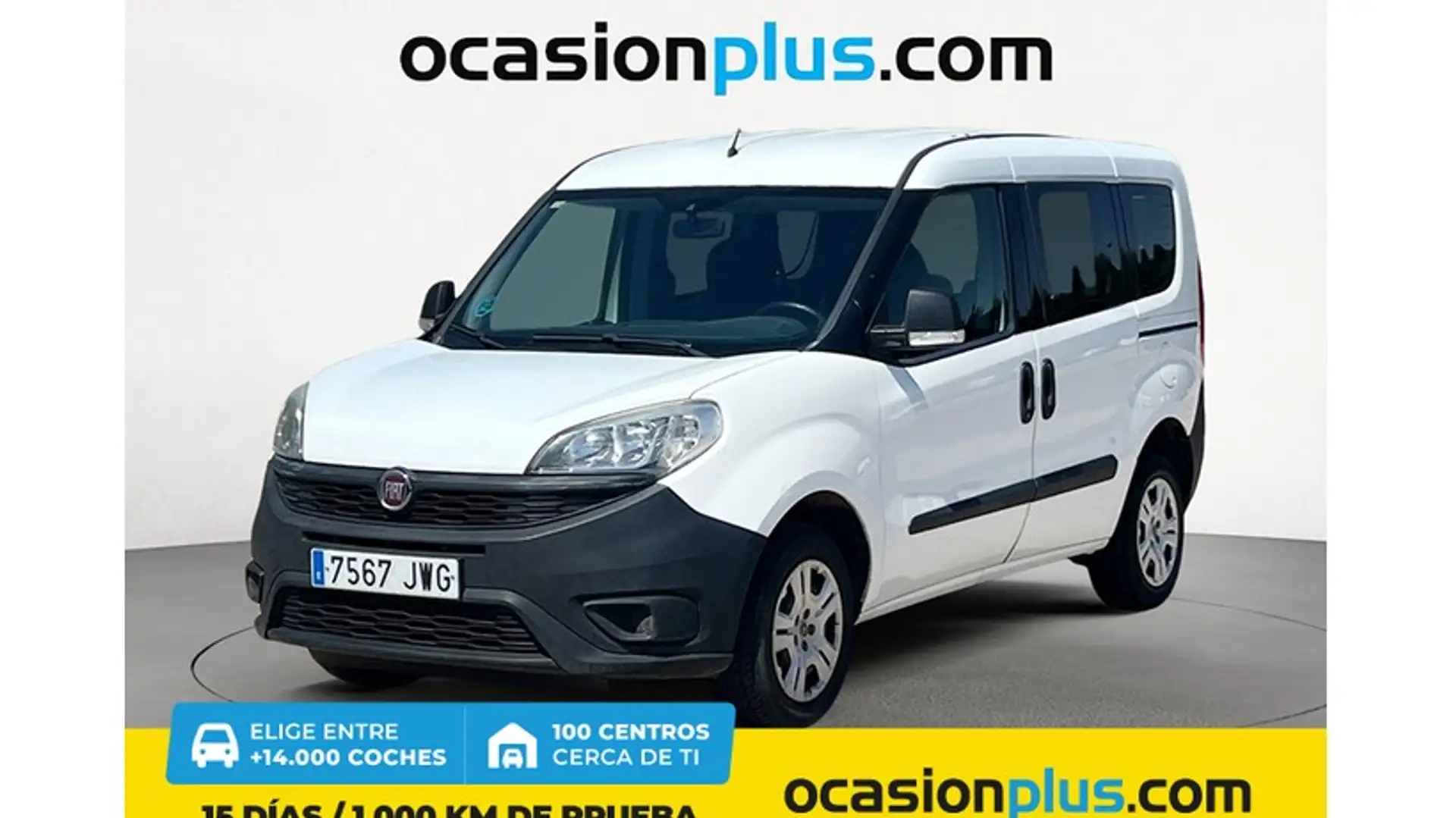 Fiat Dobló Panorama 1.3Mjt Pop 70kW N1 Wit - 1