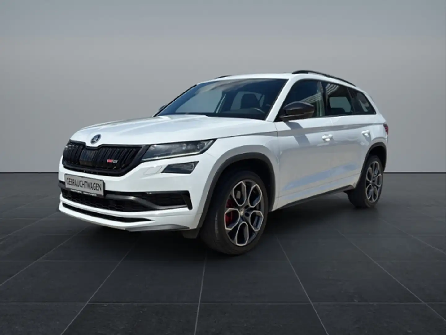 Skoda Kodiaq RS 2.0TDI DSG 4x4 *VC*LED*CANTON* Wit - 2
