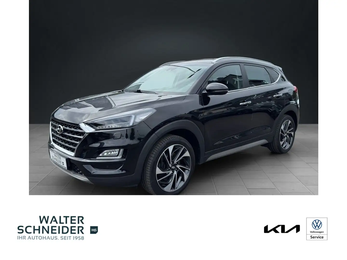 Hyundai TUCSON 1.6 GDI 4WD Premium DCT Navi Kamera Fekete - 1