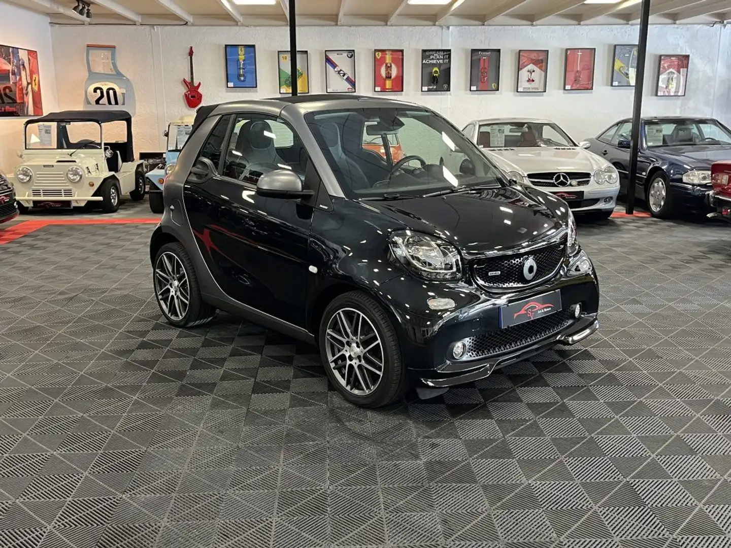 smart forTwo 109ch Brabus Cabriolet Nero - 1