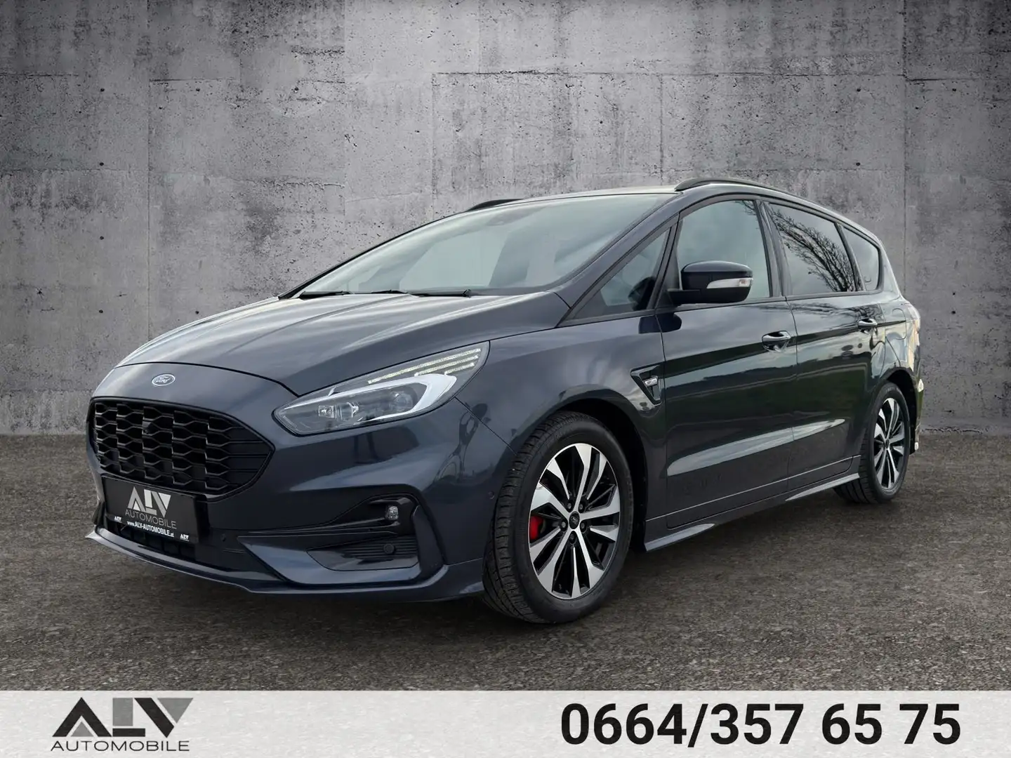 Ford S-Max ST-Line 2,0 Diesel Automatik 1.Besitz! Grau - 2