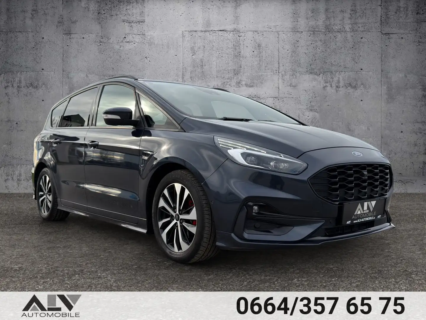 Ford S-Max ST-Line 2,0 Diesel Automatik 1.Besitz! Grau - 1