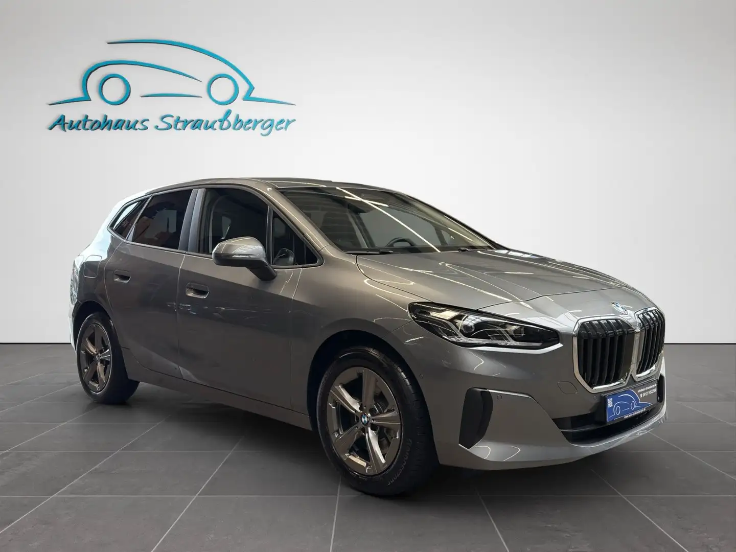 BMW 223xd Active Tourer ACC KZU RFK QI HiFi SHZ DA+ Gris - 2