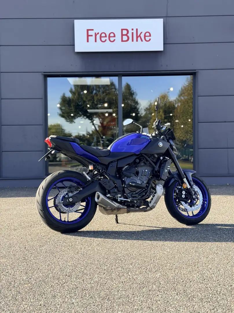 Yamaha MT-07 Bleu - 2