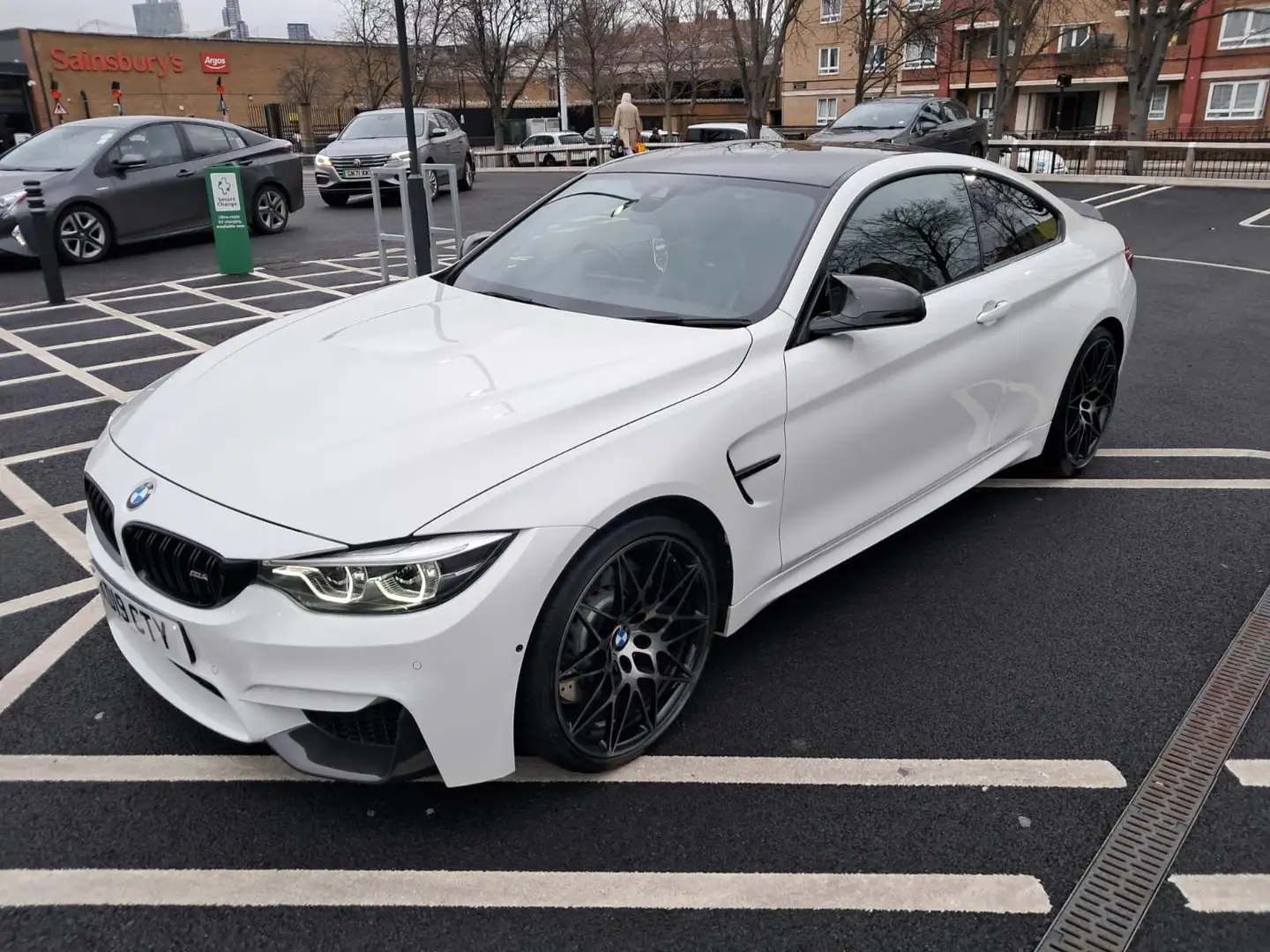 BMW M4 M4 Coupe 3.0 450cv dkg Bianco - 2