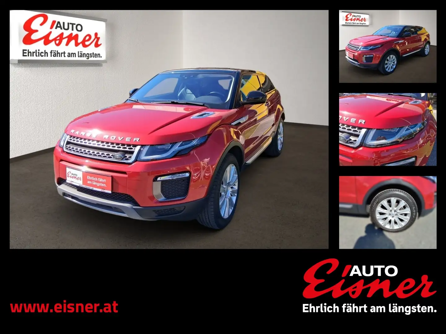Land Rover Range Rover Evoque HSE 2.0 TOP Ausstattung Rood - 1