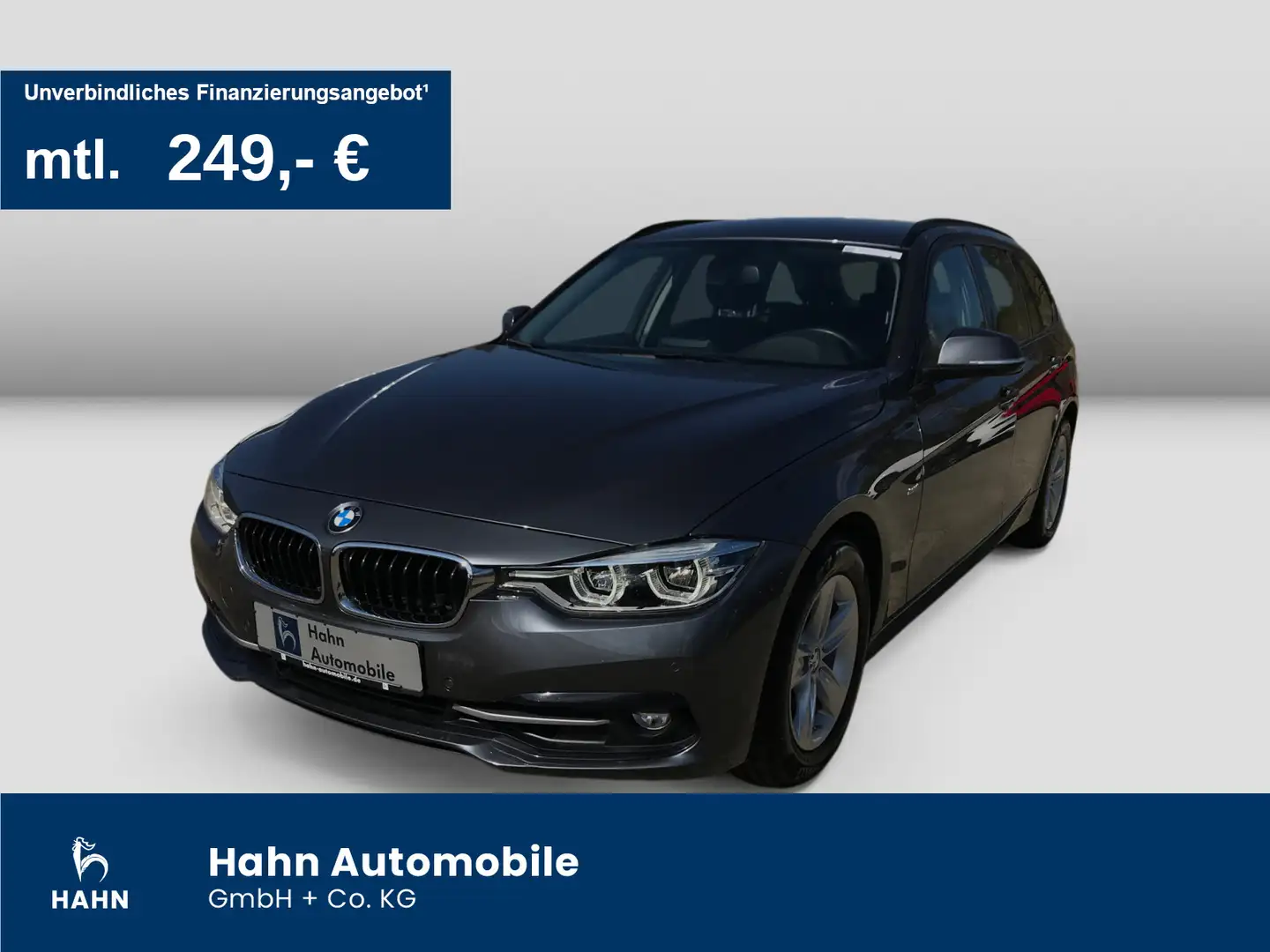 BMW 320 i Touring Autom Sport Line PDC Navi LED Sitzh Grau - 1
