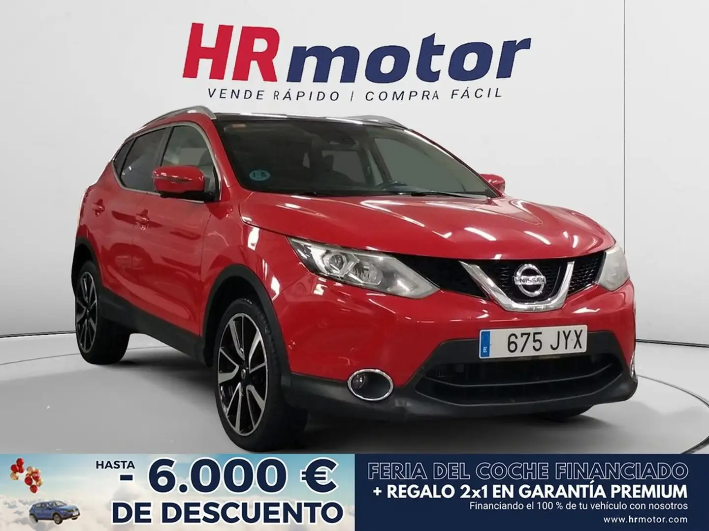 Nissan Qashqai N-Connecta Rojo - 1
