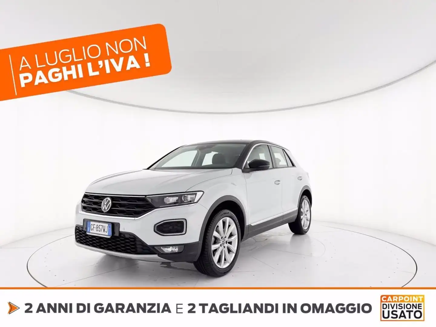 Volkswagen T-Roc 1.5 tsi sport dsg Grigio - 1