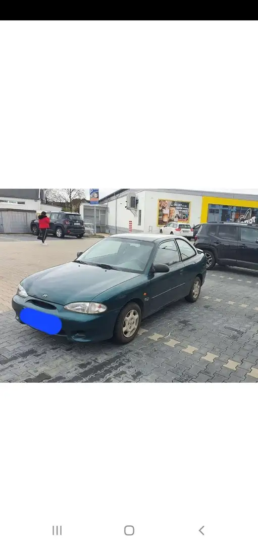 Hyundai ACCENT 1.3i Cool mit Klima Zöld - 1