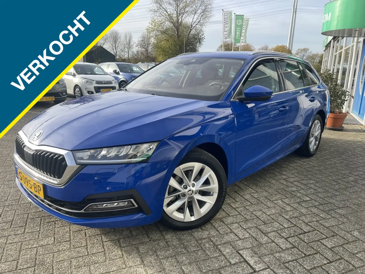 Skoda Octavia Combi 1.5 TSI Bns Ed. Plus, Carplay, Nav, Trekhaak Blu/Azzurro - 1