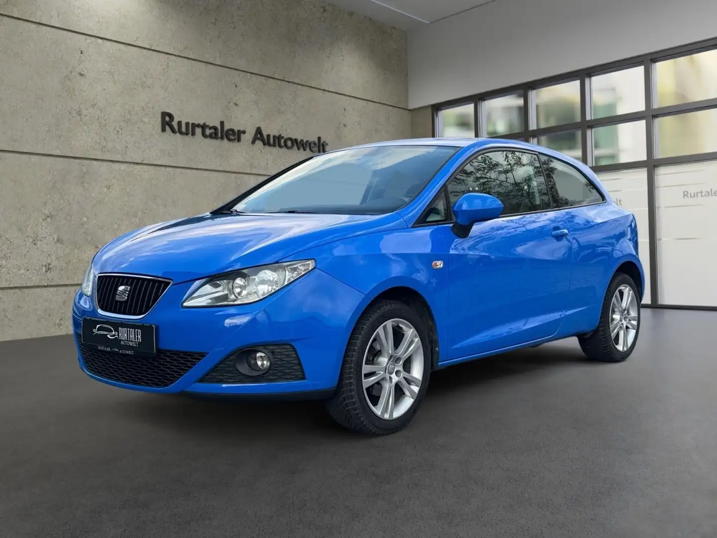 SEAT Ibiza SC Sport *KLIMA*SHZ*LEDER*1.BESITZ*USB/AUX Blau - 1
