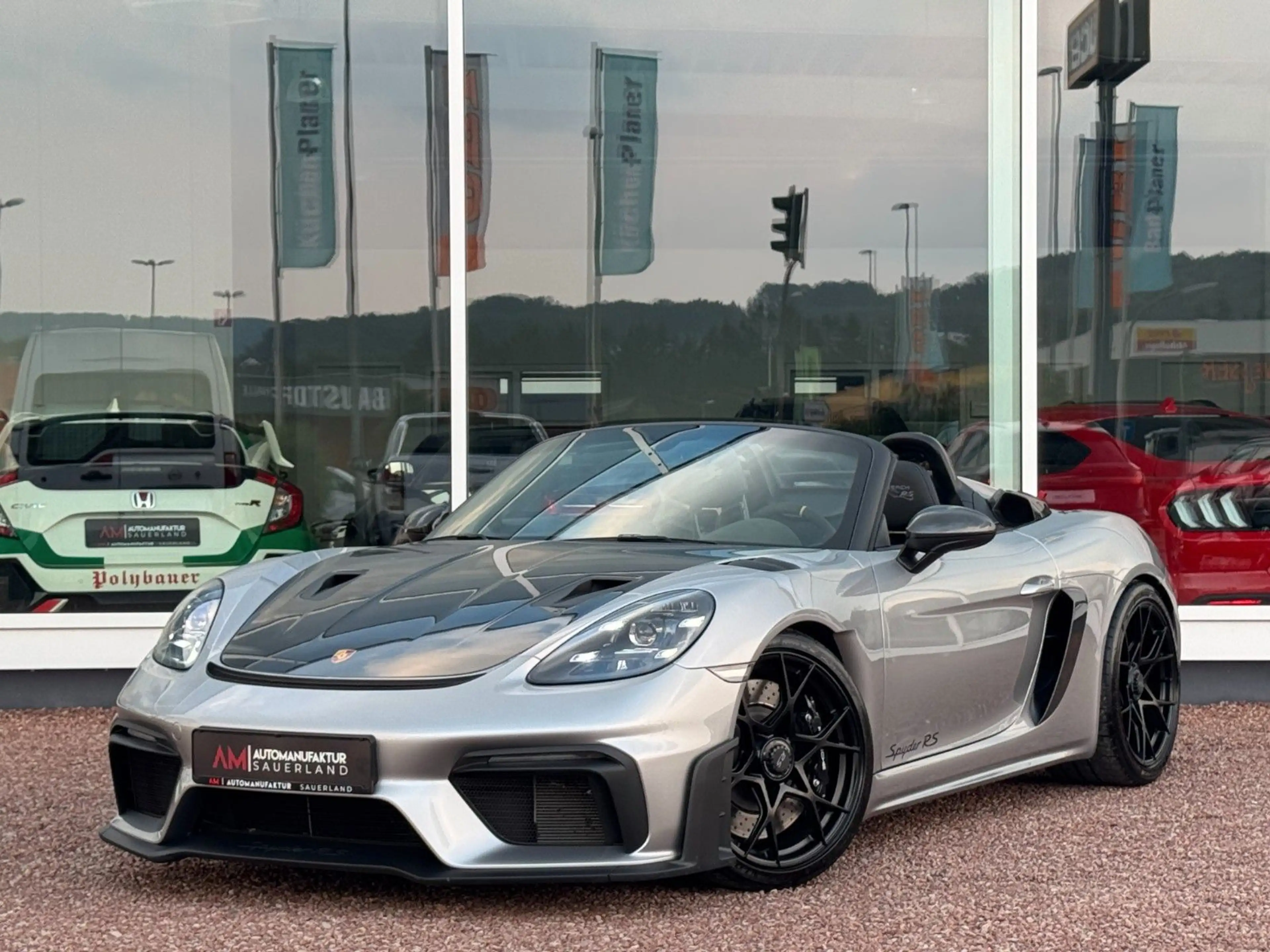 Porsche Boxster 718 Spyder RS*Weissach*Lift*Schale*Bose*1.Hand*