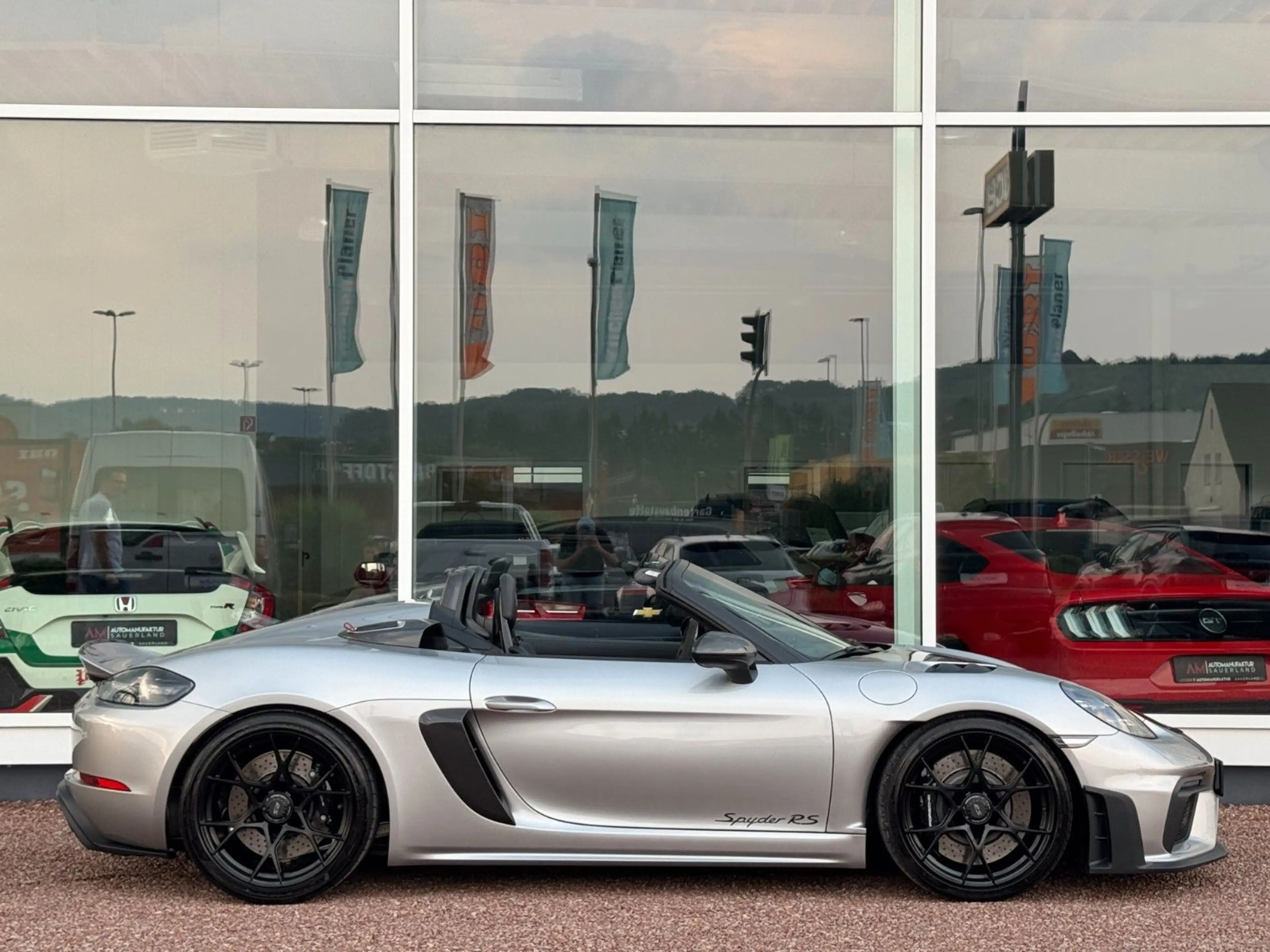 Porsche Boxster 718 Spyder RS*Weissach*Lift*Schale*Bose*1.Hand* — photo 14