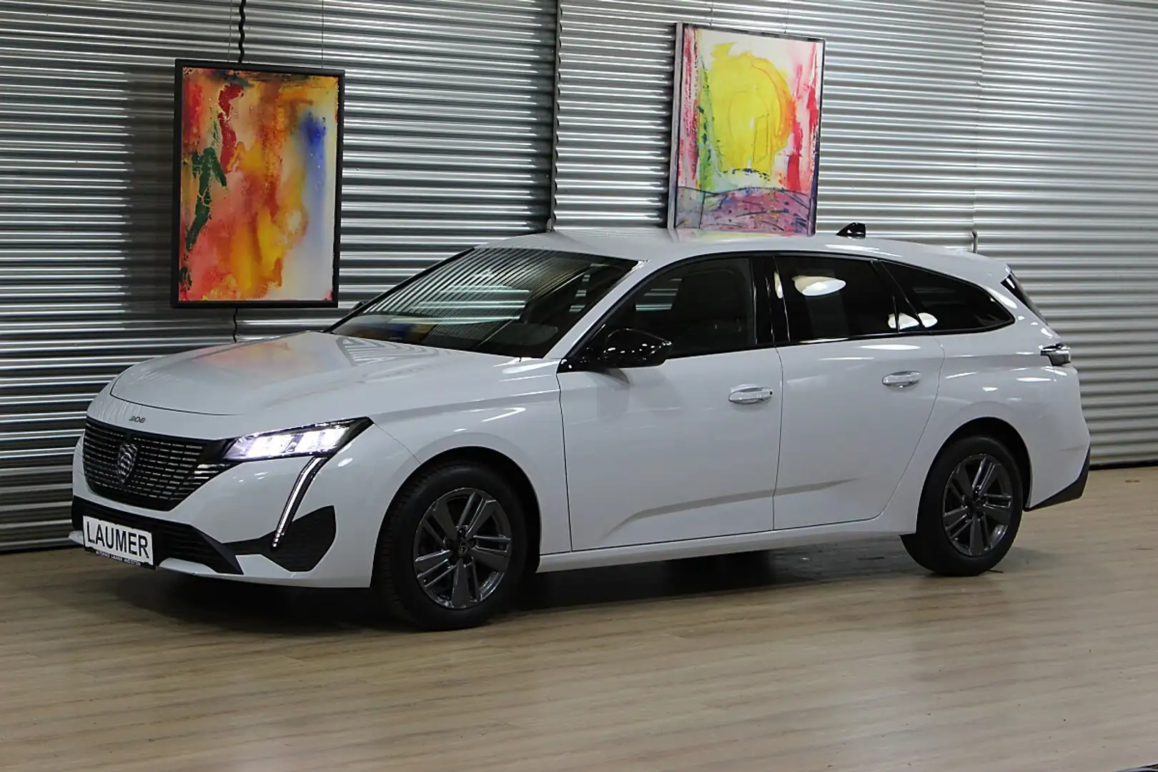 Peugeot 308 SW Allure PT 130 S&S 6-Gang-Manuell +360°-Kamer... Weiß - 1