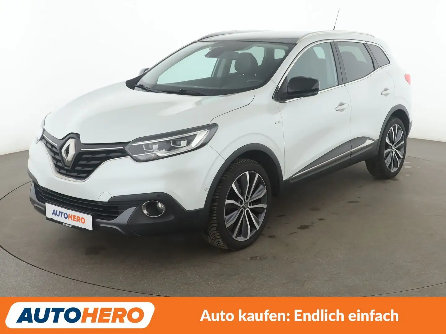 Renault Kadjar 1.5 dCi Energy Bose Edition Aut.*NAVI*CAM Weiß - 1