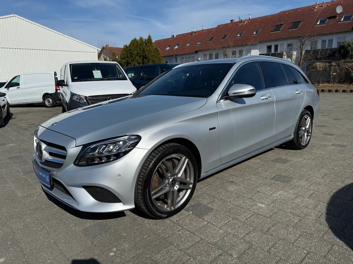 Mercedes-Benz C 300 de T-Modell 9G AVANTGARDE NAVI AHK DISTRONIC KAMER Argent - 2
