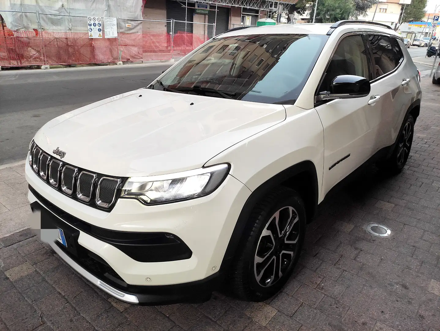 Jeep Compass Compass II 2021 1.6 mjt Limited 2wd 130cv Bianco - 1