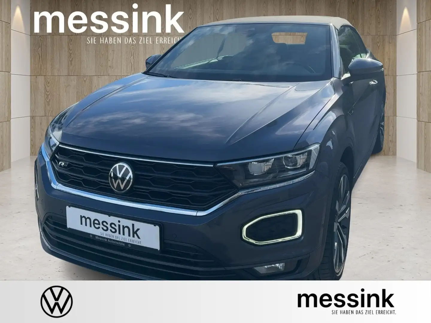 Volkswagen T-Roc Cabriolet 1.5 TSI R-Line Beats*DCC*Navi*19' Szürke - 1