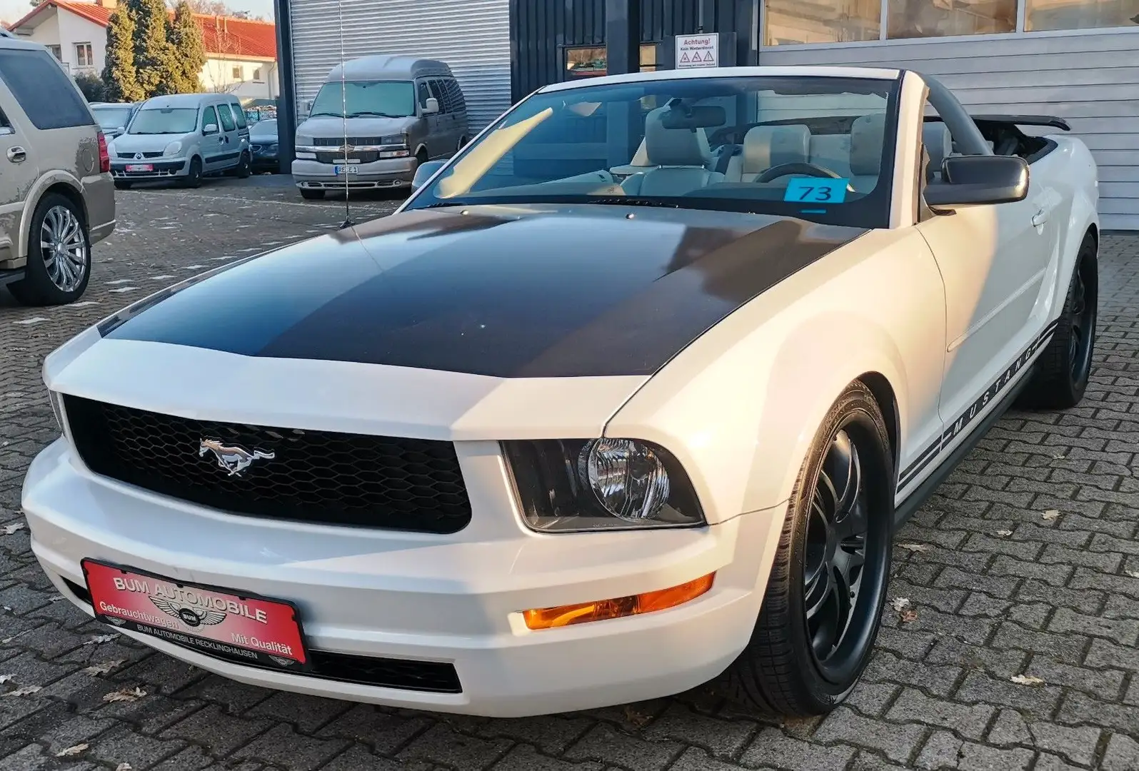 Ford Mustang 4.0 V6 LPG Cabrio Wit - 2