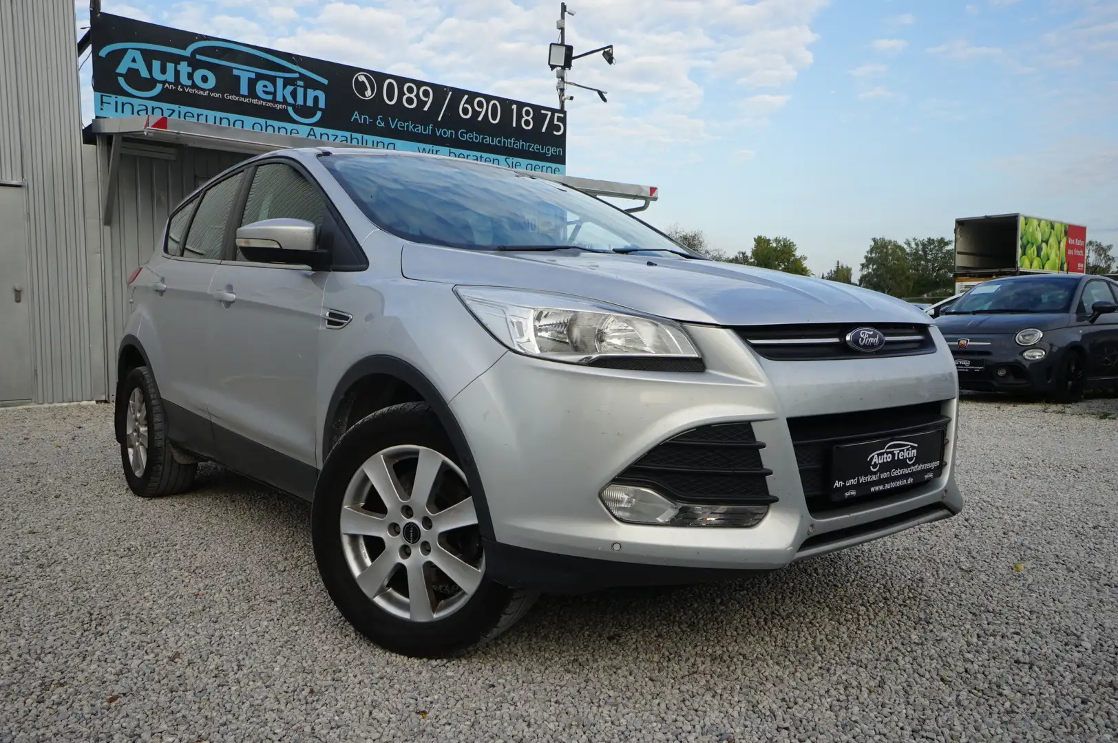 Ford Kuga 2.0 TDCi 4x4 |EURO-6| |AHK| |Allwetter| Silber - 1