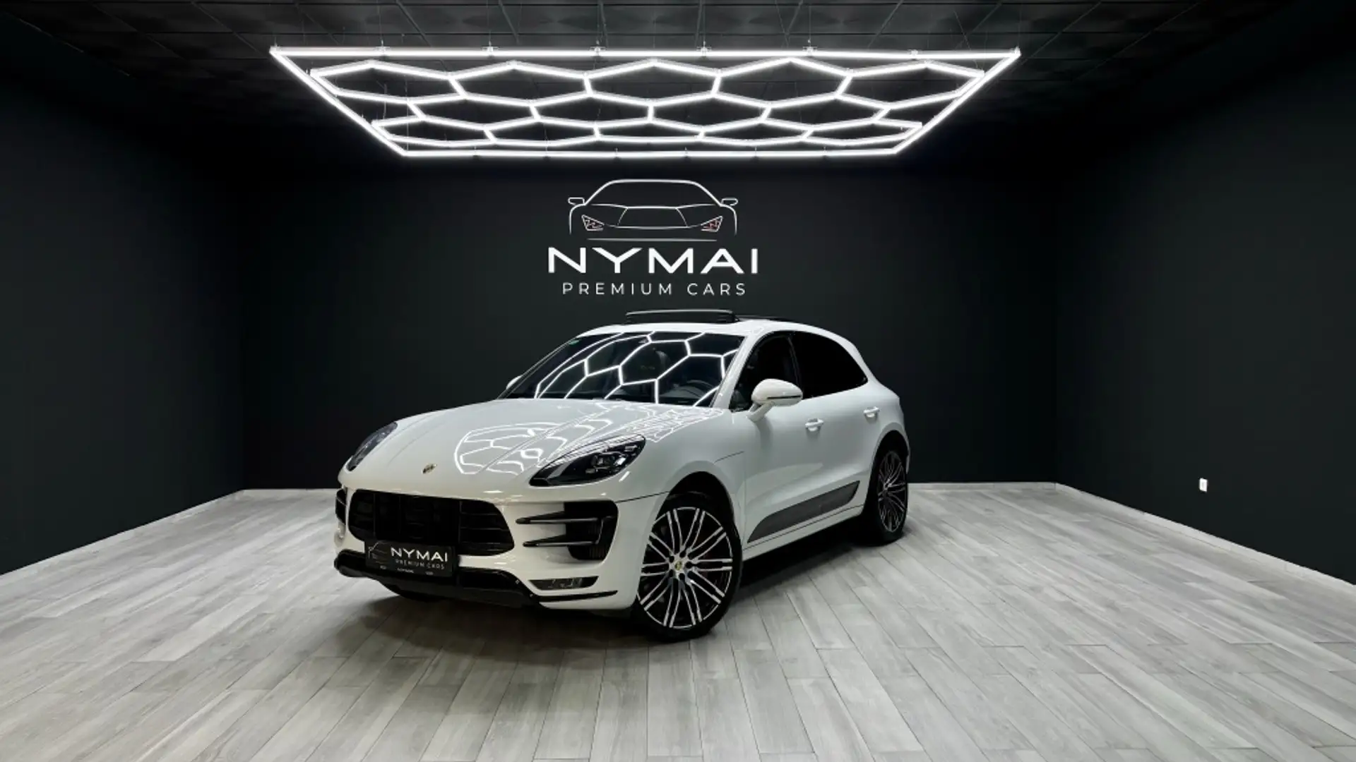 Porsche Macan Turbo Performance Package Aut. Blanco - 1