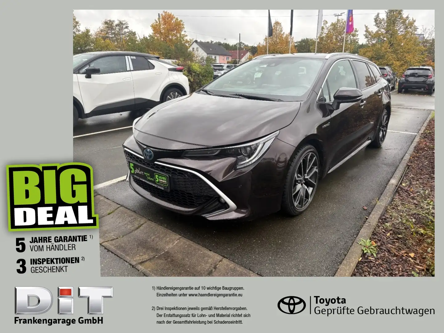 Toyota Corolla Touring Sports 2.0 Lounge HUD, Navi, LED Marrón - 1