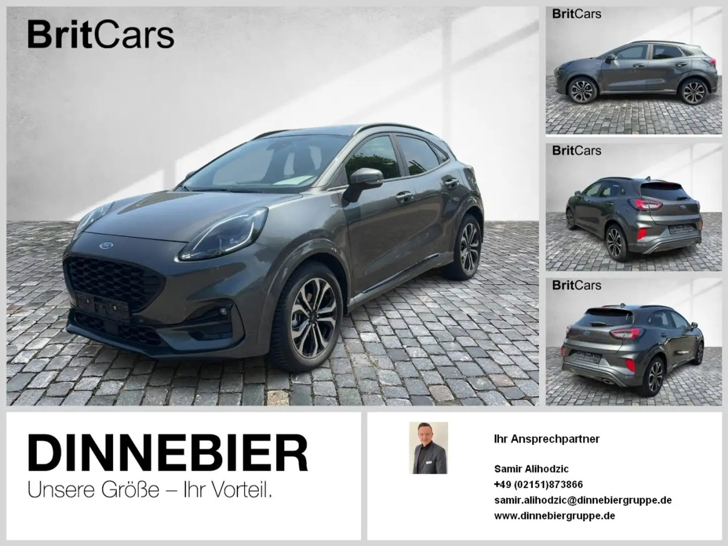 Ford Puma ST-Line X LED+Navi+Kamera+Winterpaket Grau - 1