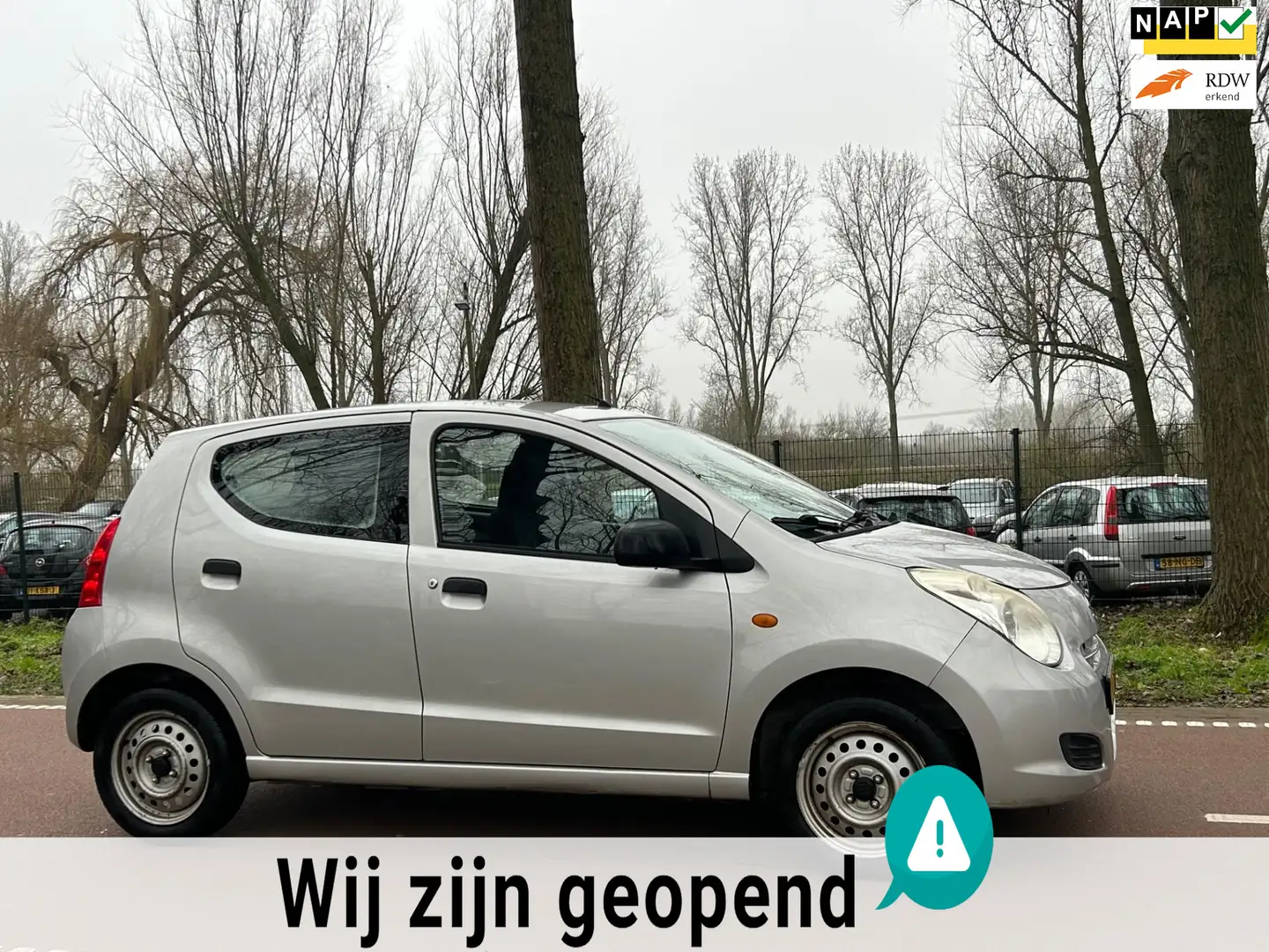 Suzuki Alto 1.0 Base APK!ZUINIG!KOOPJE! Gris - 1