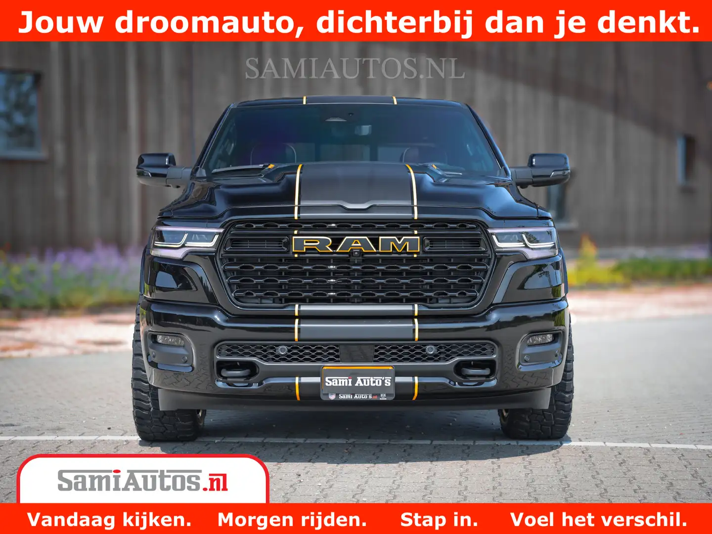 Dodge RAM 1500 Limited Night High Output 540HP 706Nm | Massa Zwart - 2
