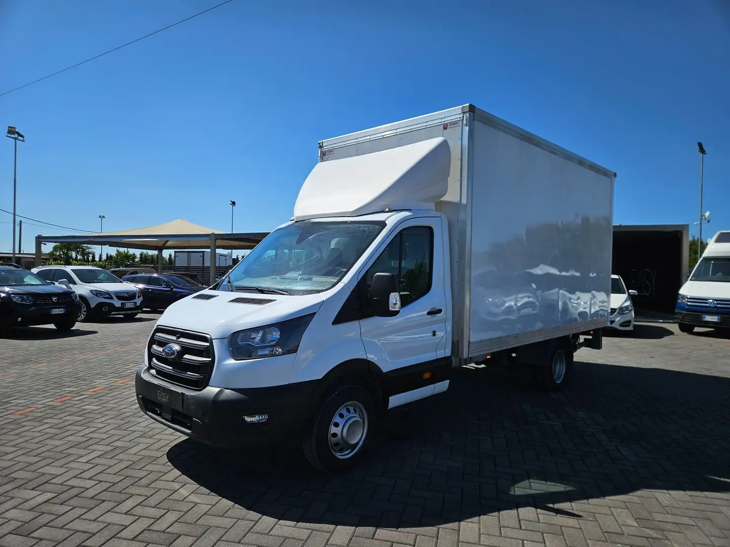 Ford Transit CAB(PC) 9 D 2.0 HDT 130CV - SPONDA - IVA ESCLUSA Bianco - 1