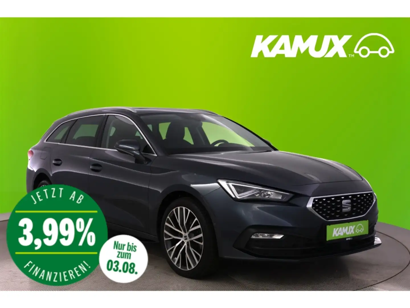 SEAT Leon ST 1,4e-HYBRID Xcellence +KAMERA+ACC+PANO+ Gris - 1