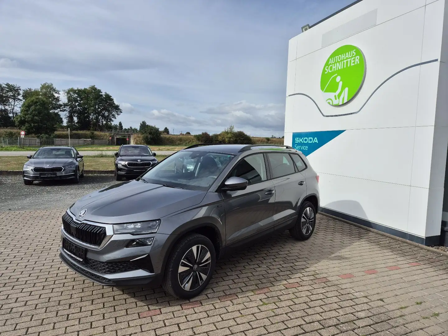 Skoda Karoq Selection ACC Anhäng. Behei.Lenkrad Kamera Grau - 1