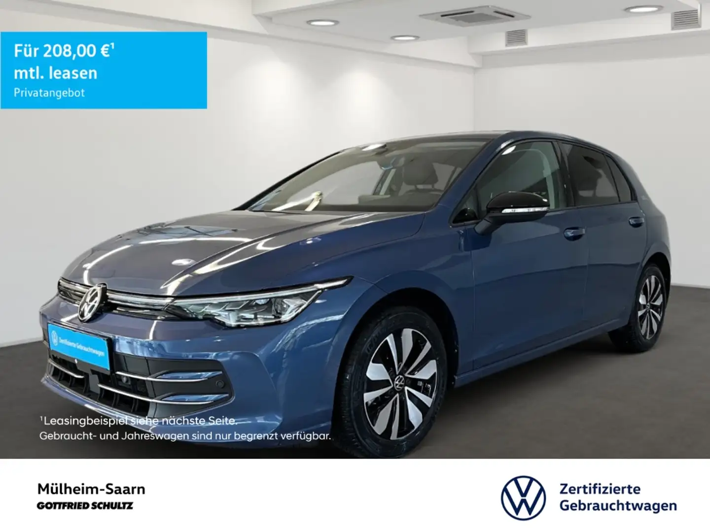 Volkswagen Golf VIII 1.5 TSI Goal Navi Sitzheizung APP-Connect Blau - 1