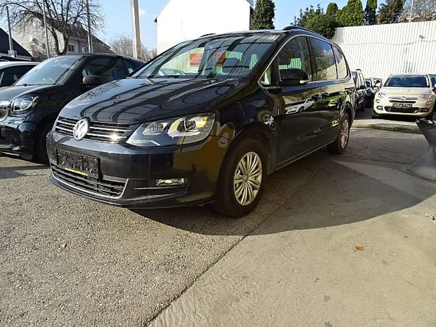 Volkswagen Sharan Business BMT SCR 2,0 TDI DSG Noir - 2
