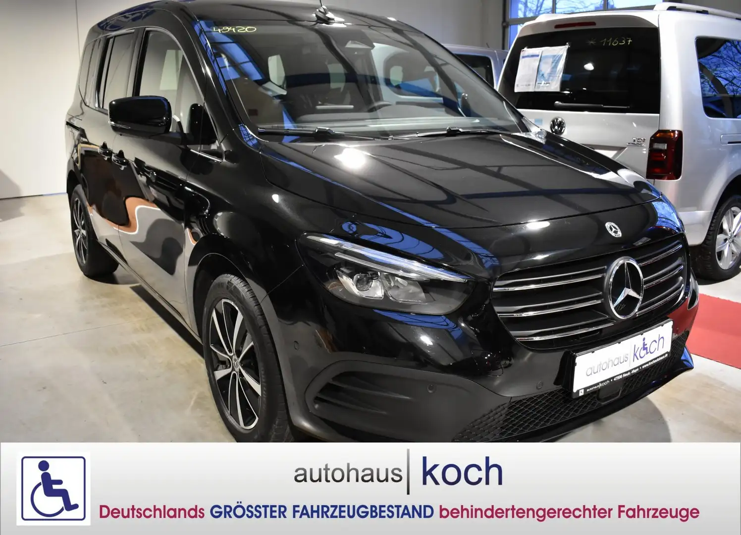 Mercedes-Benz T-Class 180 EU6d rollstuhlgerecht Schwarz - 2