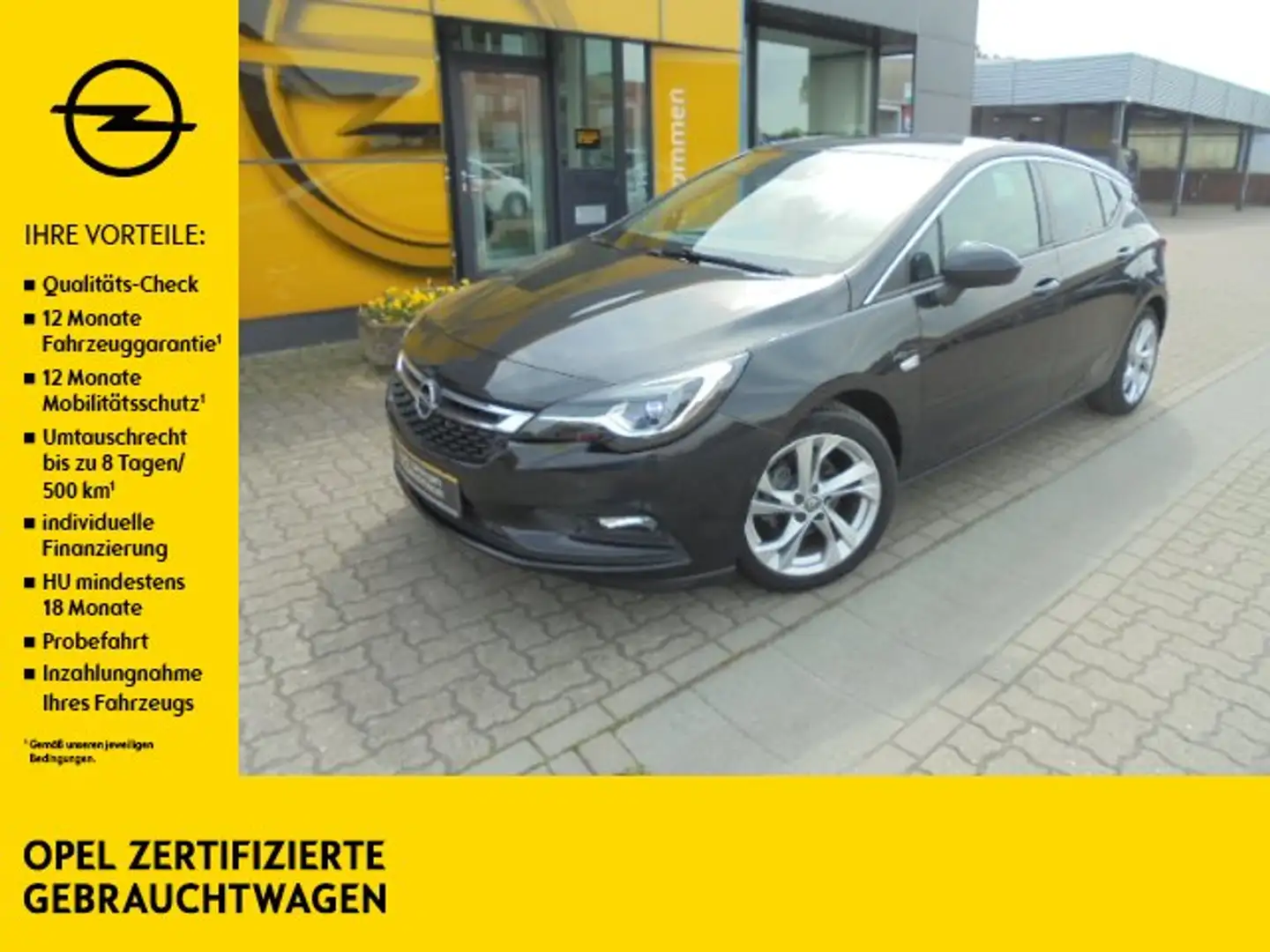 Opel Astra 1.4 T Innovation Leder/Schiebedach/Standheizung Nero - 1