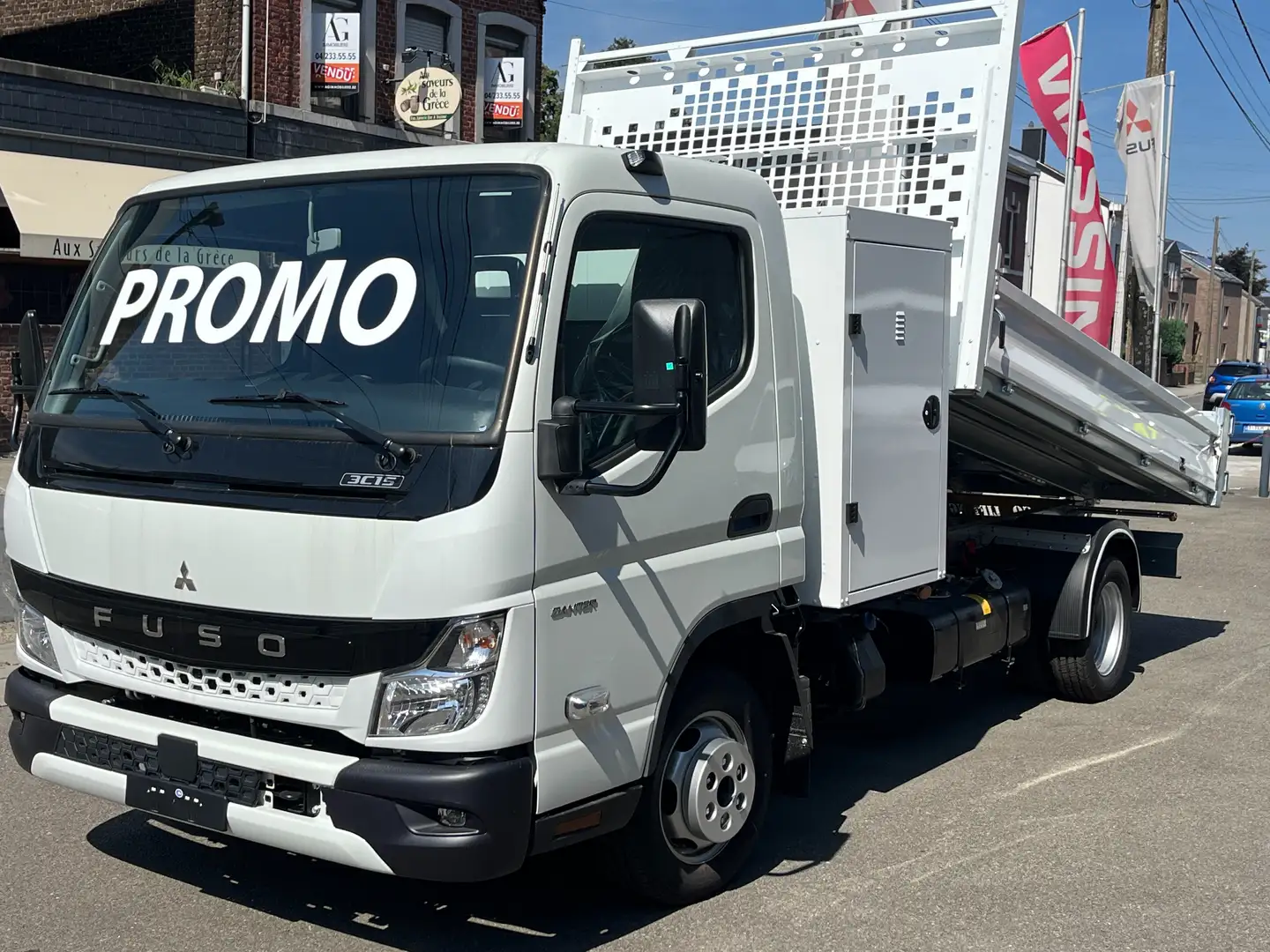 Mitsubishi Canter FUSO CANTER AIRCO PERMIS B Livrable de STOCK Weiß - 2