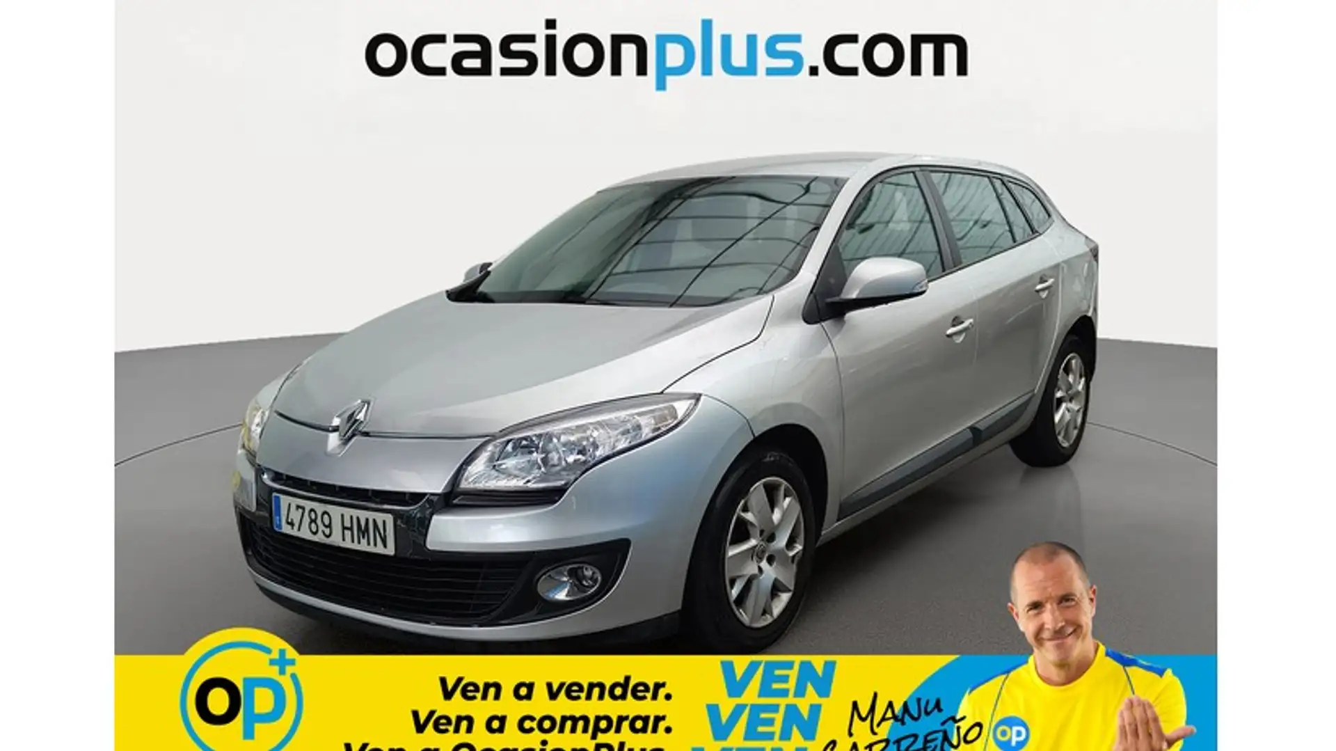 Renault Megane S.T. 1.5dCi Expression 110 Plateado - 1
