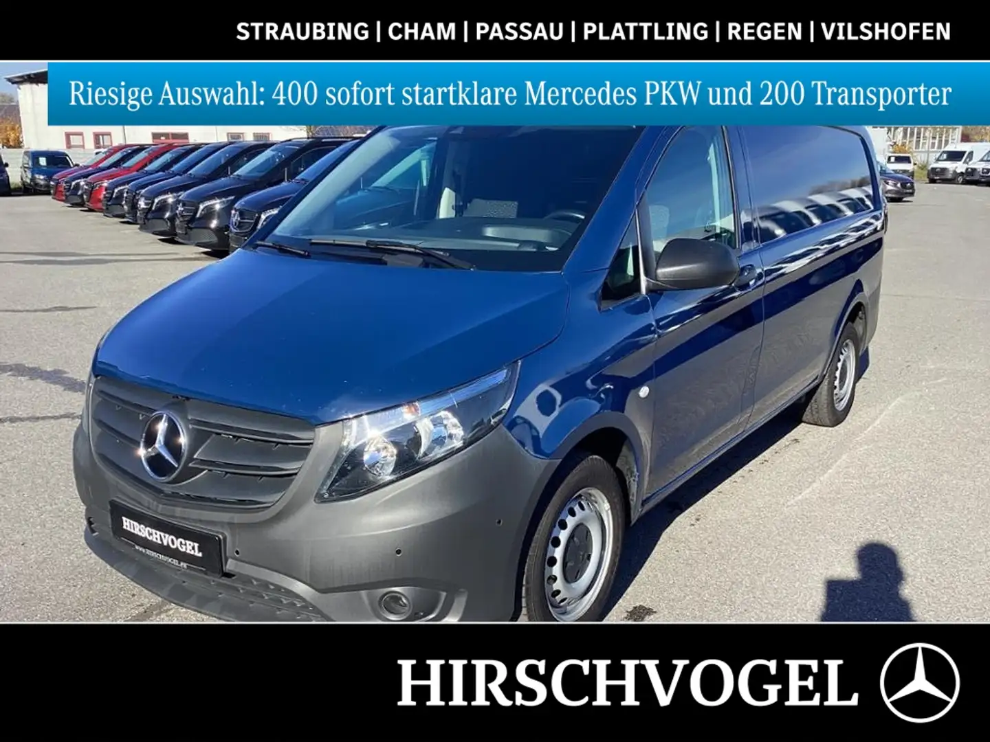 Mercedes-Benz Vito 116 CDI Kasten lang Distronic 9G+Kamera Bleu - 1