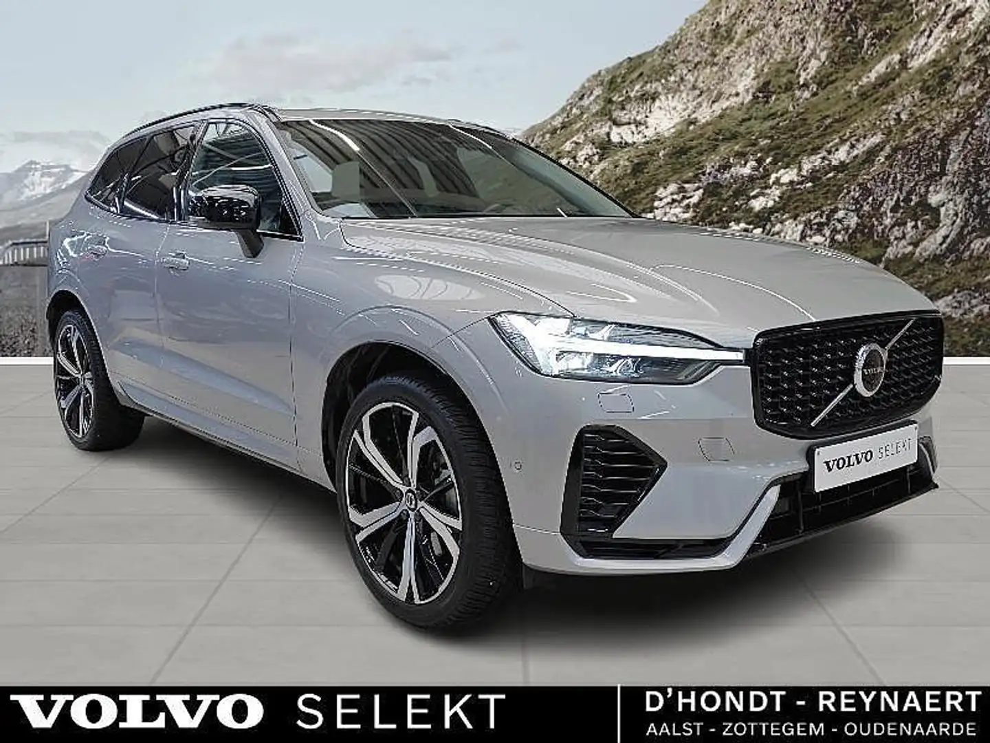 Volvo XC60 Ultimate T6 AWD - LONG RANGE Argent - 2