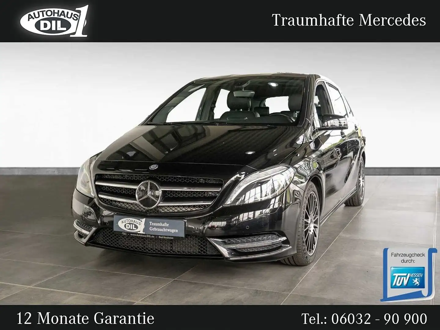 Mercedes-Benz B 180 BlueEfficiency *Bi-Xenon*LED*SHZ* Zwart - 1